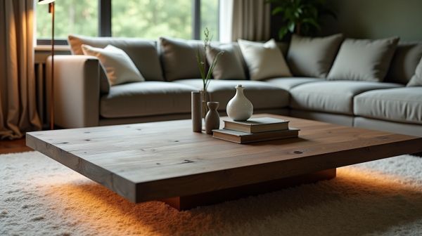 Découvrez les tables basses qui embellissent votre salon